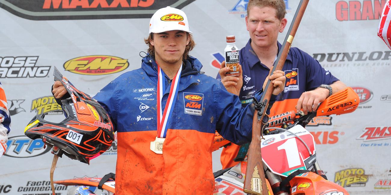 Spoiler Alert: Kailub Russell Wins The Maxxis General GNCC