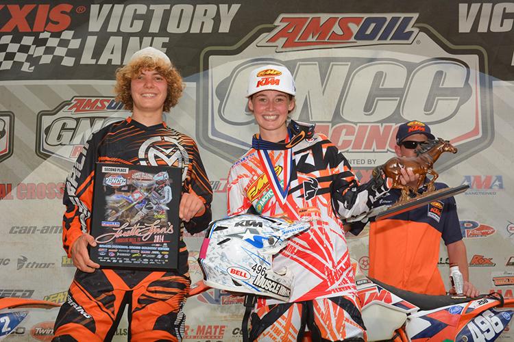 Baldwin and Martinez finished second and first at Loretta Lynn's