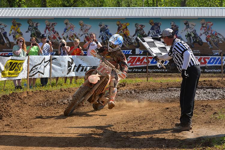 Mullins came out on top in Tennessee winning his third race of the season