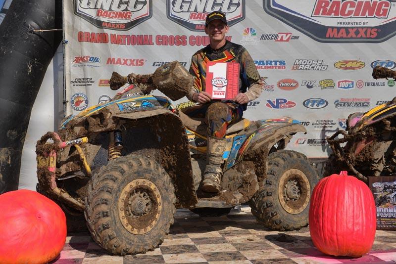 Bryan Buckhannon almost retired after winning all 13 rounds of the 4x4 Open class last year to win the title, but decided to come back and race a Can-Am Renegade 4x4 in the inaugural 4x4 Pro class. The multi-time GNCC champ did not disappoint, as he won the championship by 18 points.