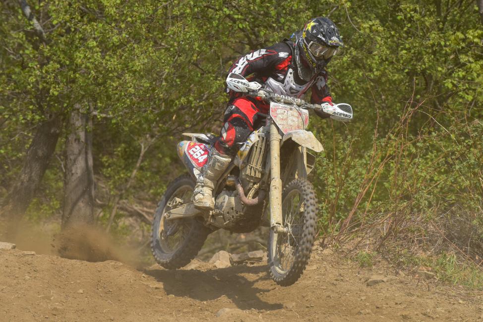 Ryan Sipes had his best finish of the season, rounding out the podium in New York with a third place finishPhoto: Ken Hill