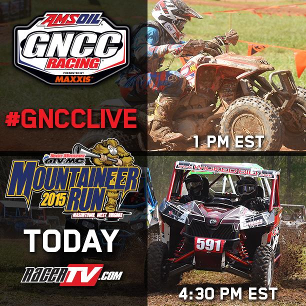 Watch GNCC LIVE on Today at 1 PM and 4 PM EST GNCC Racing