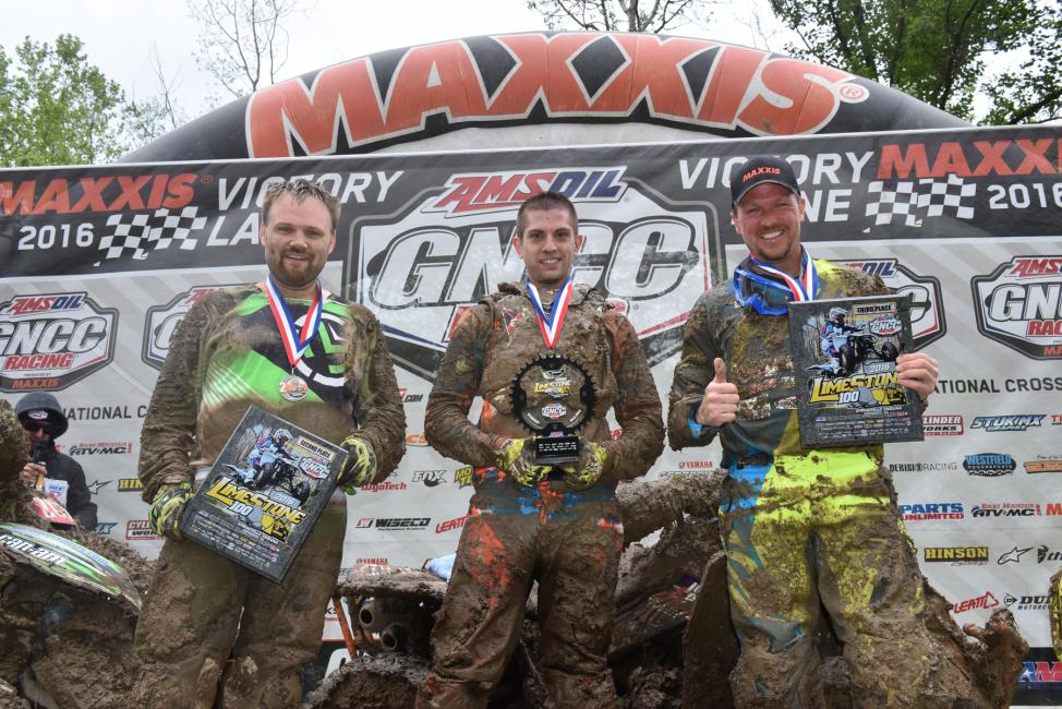10 a.m. Overall & 4x4 Pro Podium:(2) Robert Smith, (1) Jordan Phillips, (3) Kevin Trantham.Photo: Ken Hill