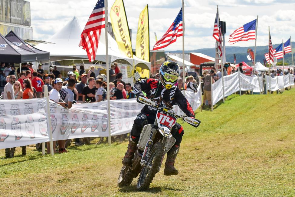Josh Strang and Thad Duvall where wheel-to-wheelfor majority of the three-hour race.Photo: Ken Hill