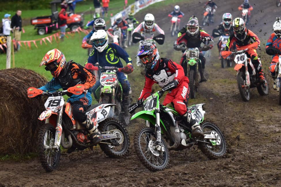Hunter Riemer kicked off the race day earing the 8 a.m. Youth Overall.Photo: Ken Hill
