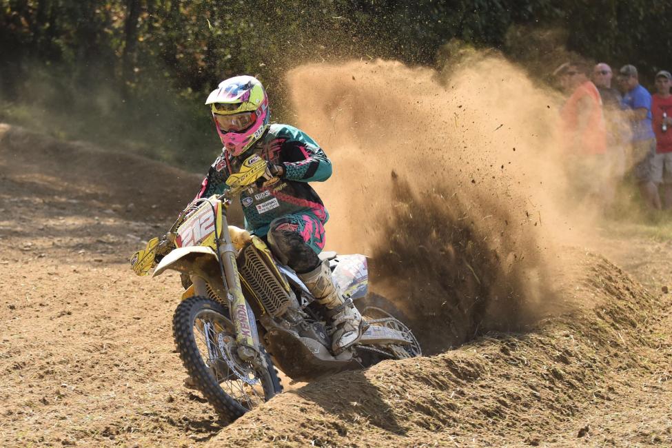 Ricky Russell's breakout ride resulted in his first ever XC1 Pro podium.Photo: Ken Hill