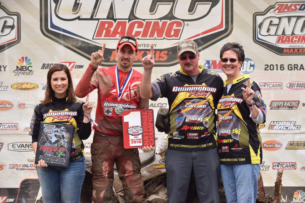 4x4 Pro class rookie, Kevin Cunningham, was able to wrap up the championshiptoday at the Polaris Ace Powerline Park GNCC.Photo: Ken Hill