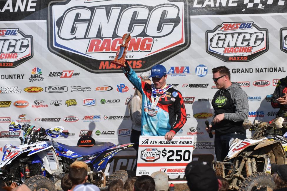 Walker Fowler backed up his second straight championship by winning the first two GNCC events.
