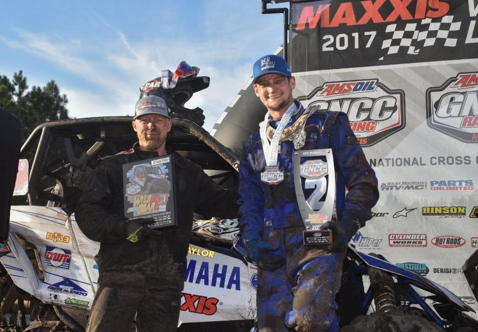 Cody Miller earned a strong second place finish at the GNCC UTV Opener.