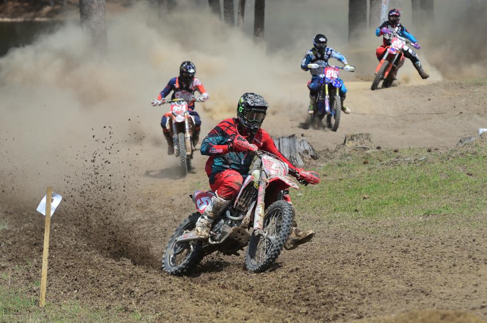 Plenty of racing action happened behind the top three riders at the Maxxis Cannonball GNCC.