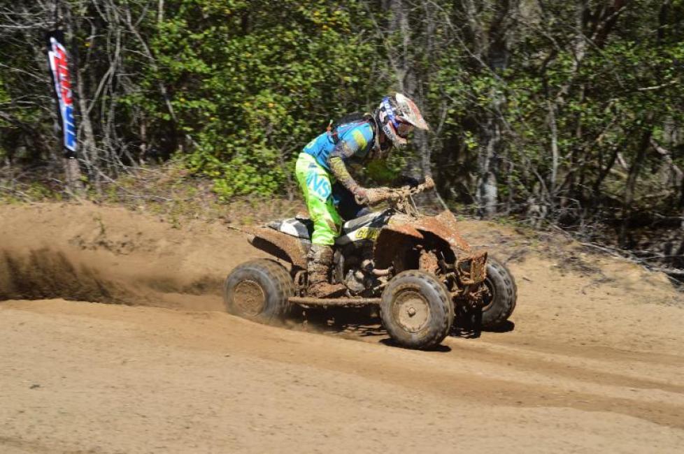 Kiger dug deep in the final laps to come back and earn 4th place in the class.