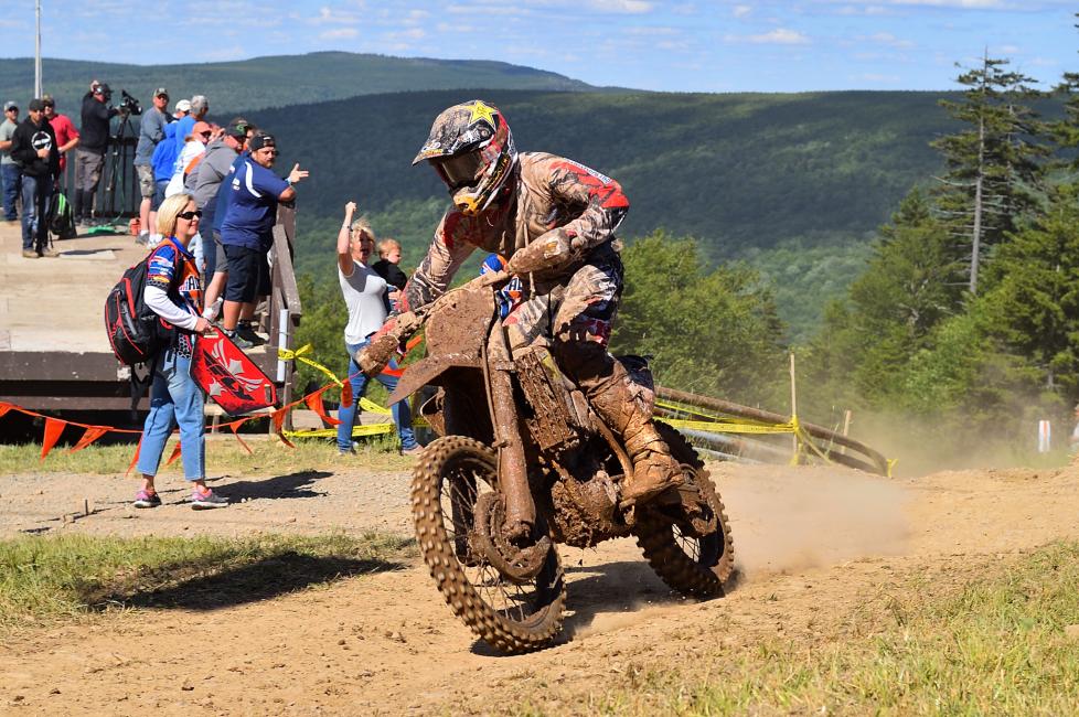 Thad Duvall rode his way to a third place finish in his home state of West Virginia.