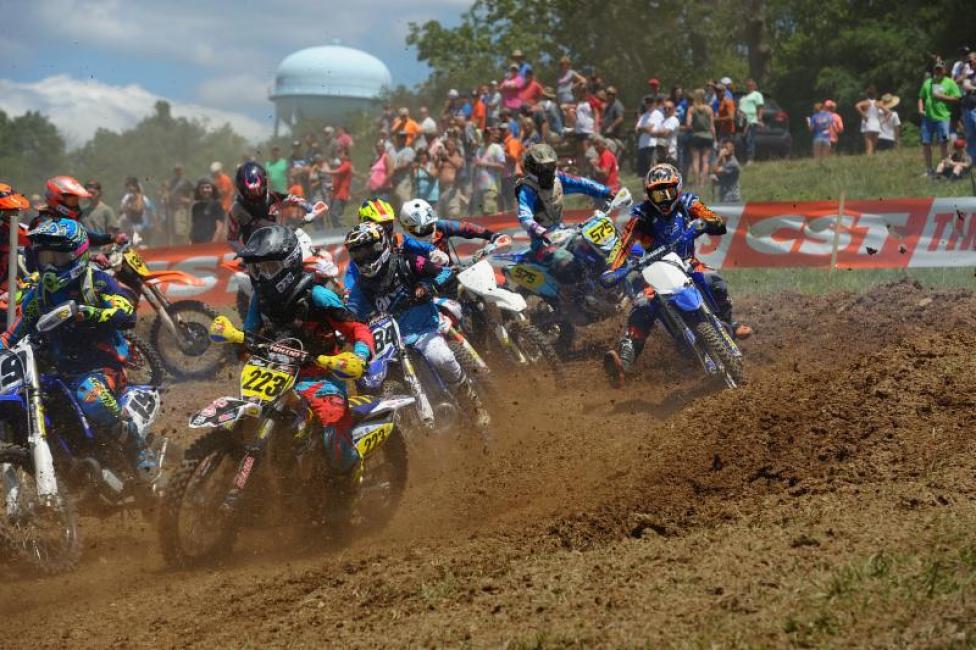 Chase Sweda battled in 250B Class and ending up getting 5th for the day. Chase is now tied for 2nd place in the class and is only a few points from the championship.