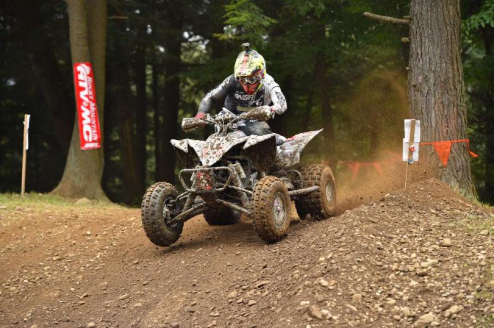Neal charging through the pack at Unadilla.