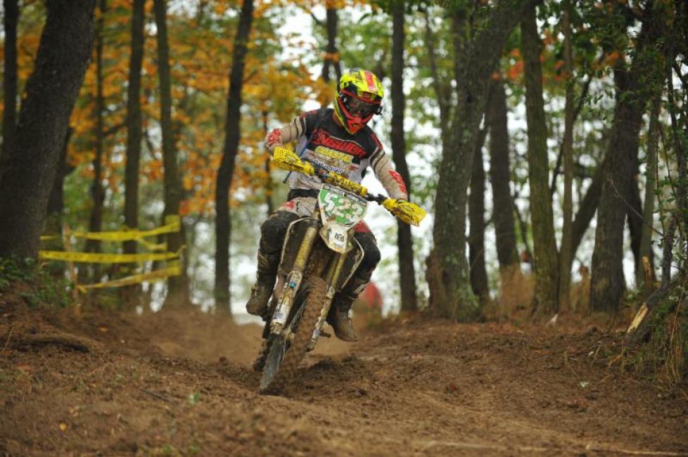 Michael had an impressive ride at Round 12, despite some bad luck.