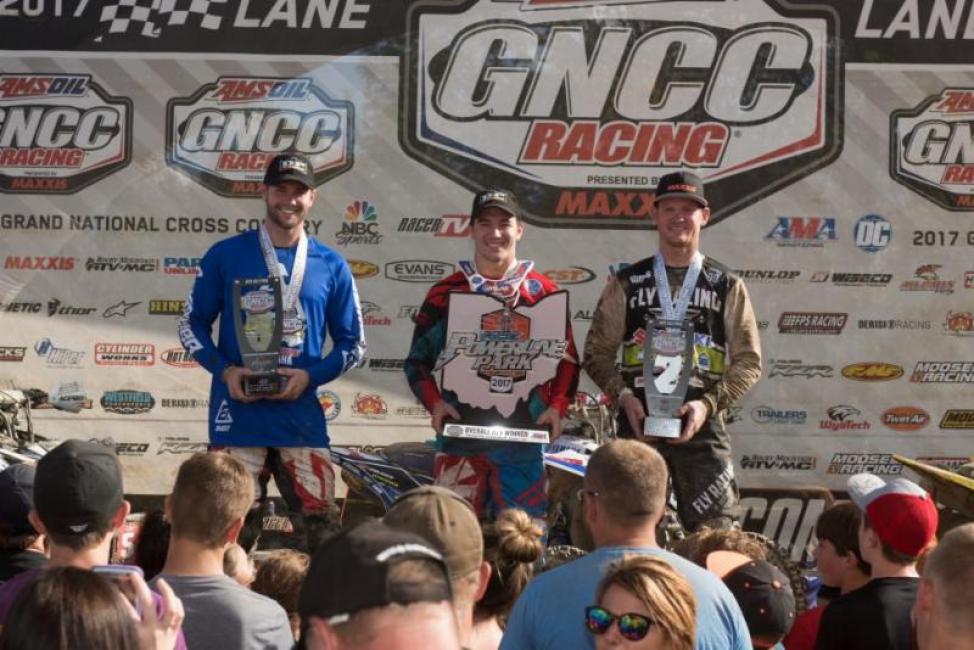 XC1 Podium (L-R): Brycen Neal, Walker Fowler, Chris Borich.