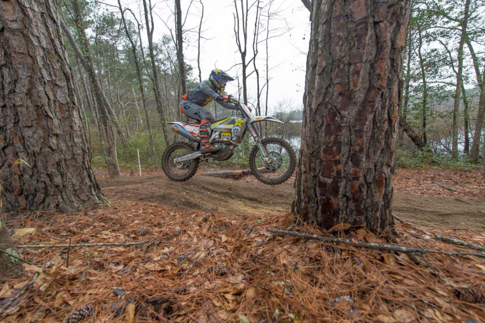 Rockstar Energy Husqvarna Factory Racing's Thad Duvall has a tough start to the 2018 National Enduro season.