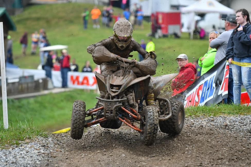 Youth ATV racing kicked off the day Saturday morning.