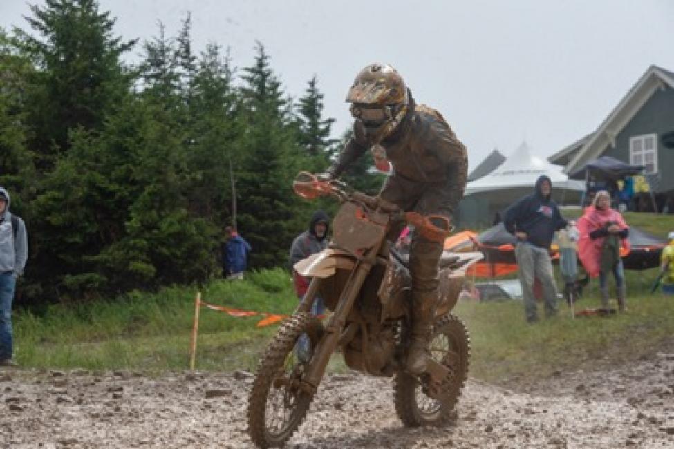 Owen Giese with his first ever 250 A podium. (photo by Darrin Chapman)