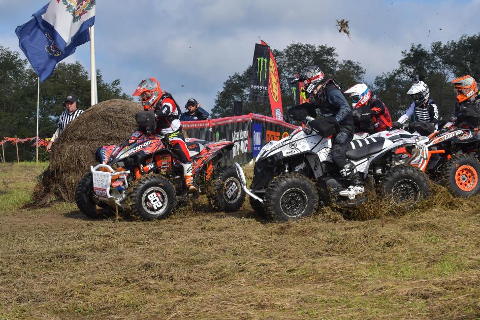 Can-Am Renegade ATV pilot Jordan Phillips took the 4x4 ATV Pro class holeshot amongst several other Renegade ATV racers, and also recorded his first podium of the year, earning third place.
