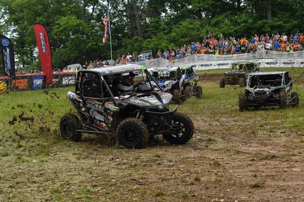 Jamie McCoy will be featured on the UTV event t-shirt at this weekend's Powerline Park GNCC.
