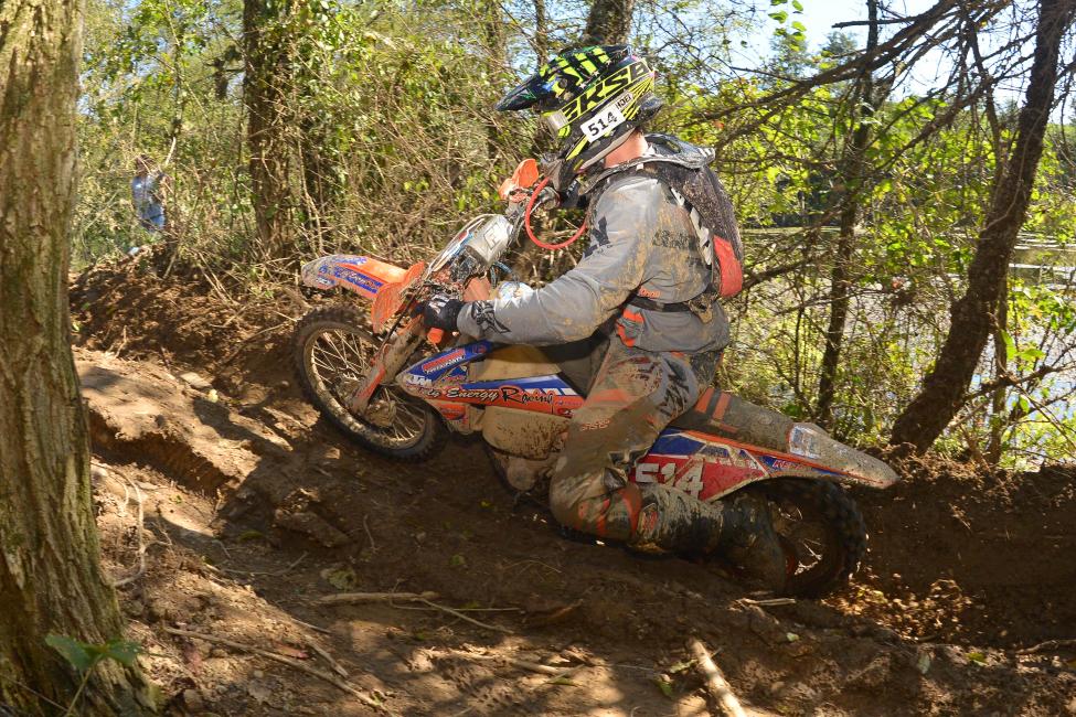 Steward Baylor Jr. battled at the front of the pack at the Mason-Dixon GNCC, and is hoping to contend for the overall win this weekend.