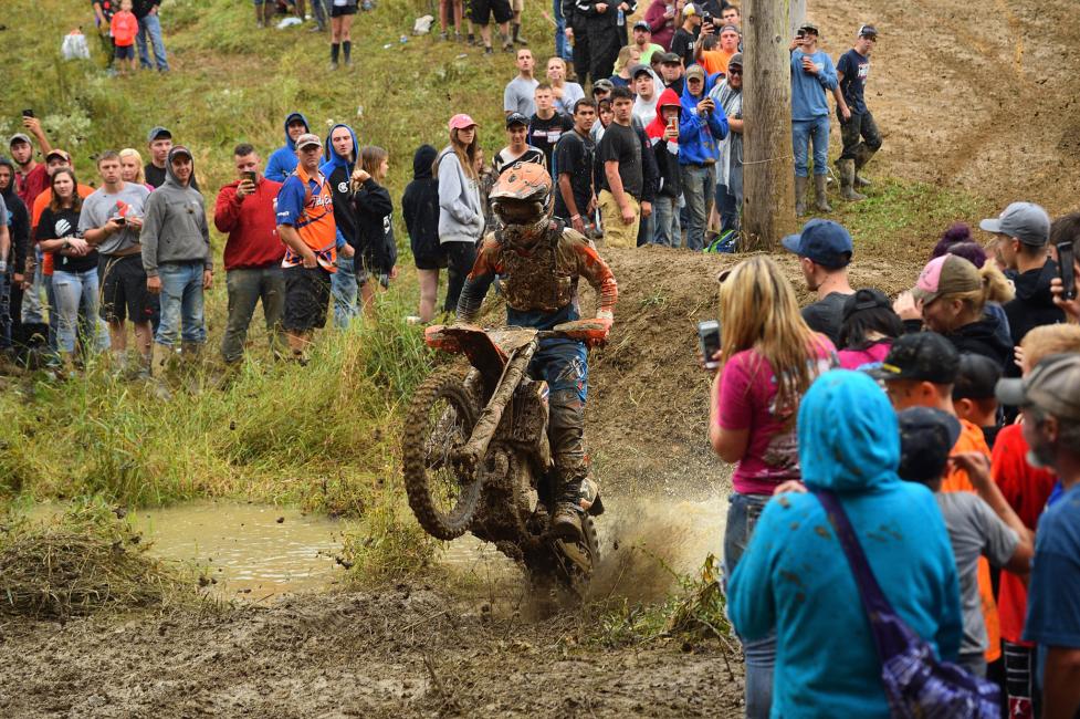 The Powerline Mudhole is the most popular spot, where riders have the option of jumping over a section of mud, or taking the easier (but longer) way around.