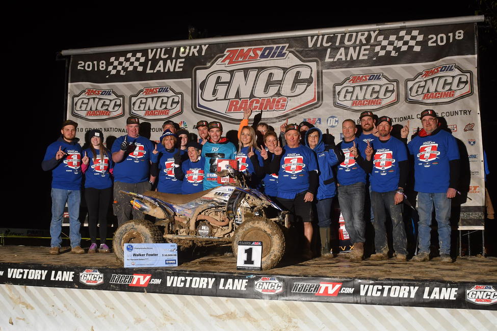 Walker Fowler wrapped up his fourth-straight GNCC title in his home state of Ohio.