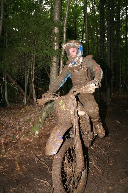 These days this guy puts in tons of hours making sure the GNCC courses are as good as possible, and he does the first half of the pre-race track description before handing me the mic (or if I'm still out on sweep, he'll do the whole thing just like when I do the whole thing while he's still out making track changes!) but back in 2007 he was riding to an XC2 podium at Snowshoe! Oh, and he's still pretty fast on a dirt bike. That's GNCC Junior Trail Boss, Ryan Echols.