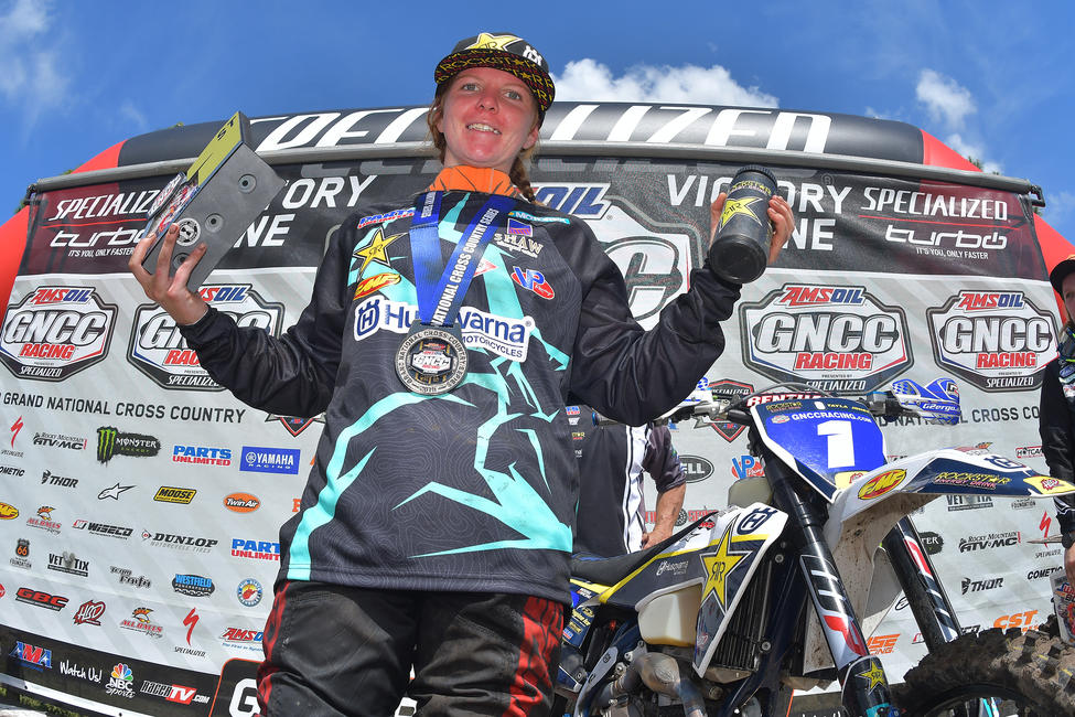 Tayla Jones took home the WXC Bike win on Sunday.