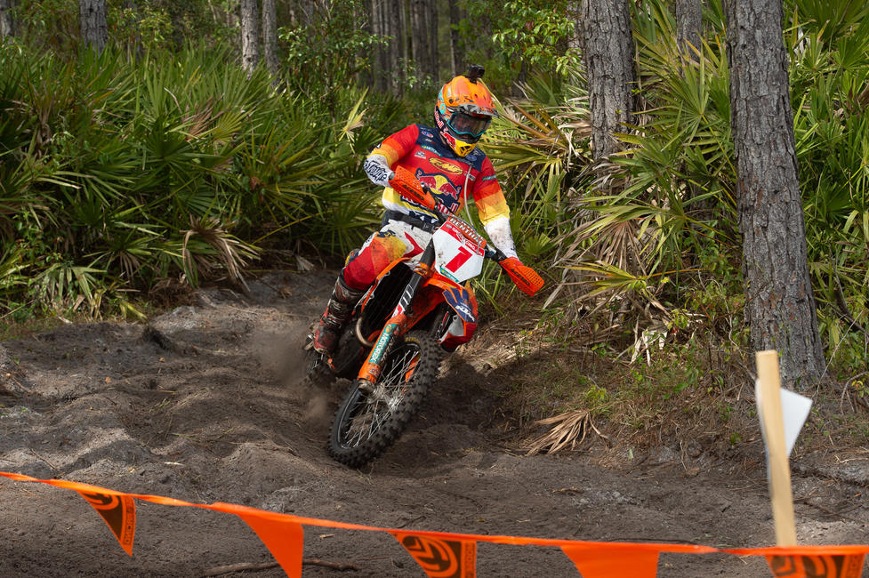 Kailub Russell is aiming to earn the overall win this weekend, and take the red plate heading into round three.
