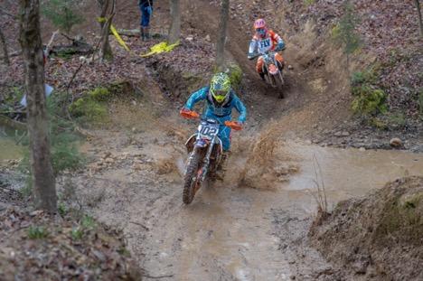 Brayden Nolette on the Overall Youth podium for the second race in a row.