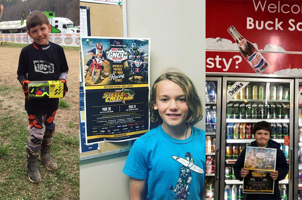 Maddox Moretz, Lennox Reilly and Jackson Freeman helped out as our Hometown Heroes in North Carolina.