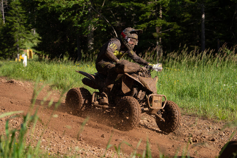 Charlie Stewart came through third overall and earned the YXC2 Super Mini Jr. class win.