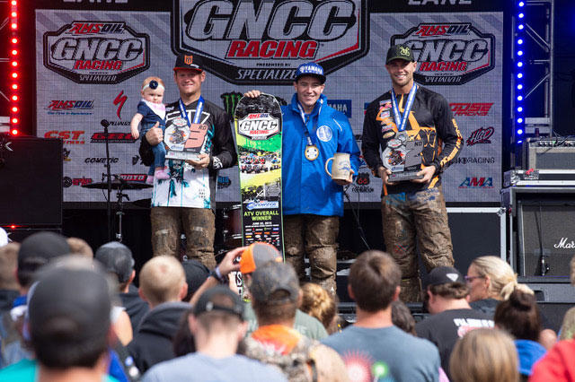 Walker stood in the middle of the podium for the sixth time this season.