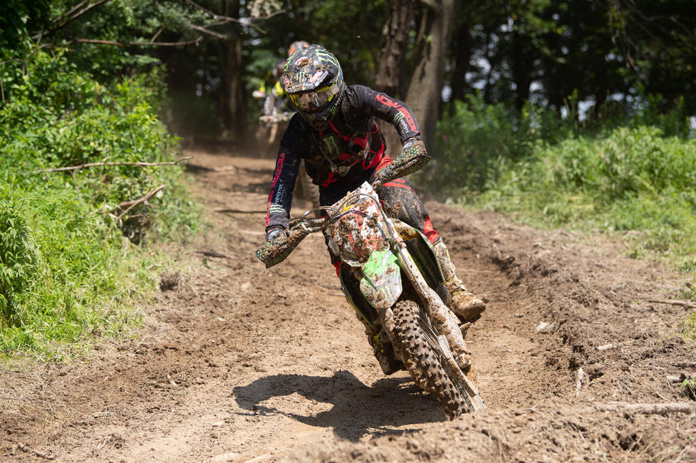 Josh Strang had a strong race, finishing third overall on the day and making his first overall podium appearance of the season. 