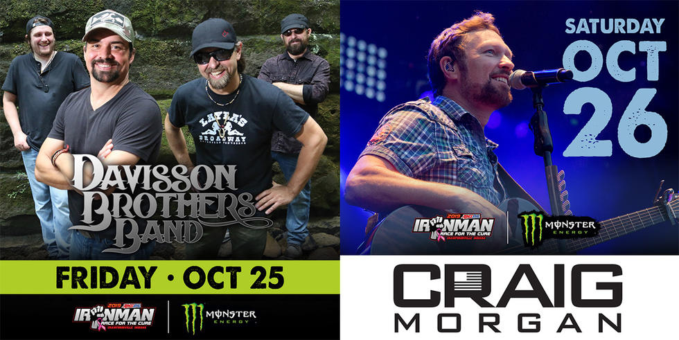 Davisson Brothers Band and Craig Morgan are set to perform at this weekend's GNCC season finale.