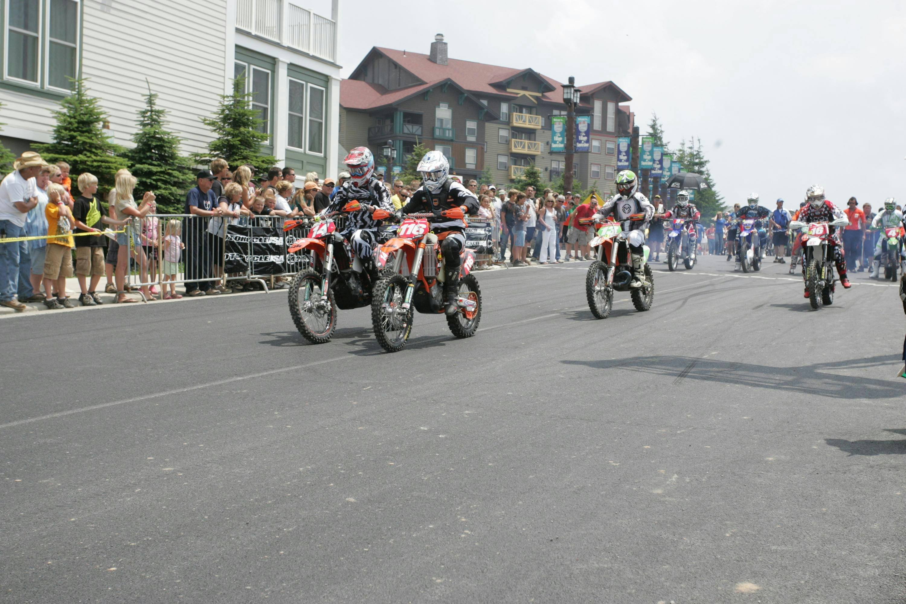 Behind The Bars - 2010 Snowshoe GNCC Bike Race