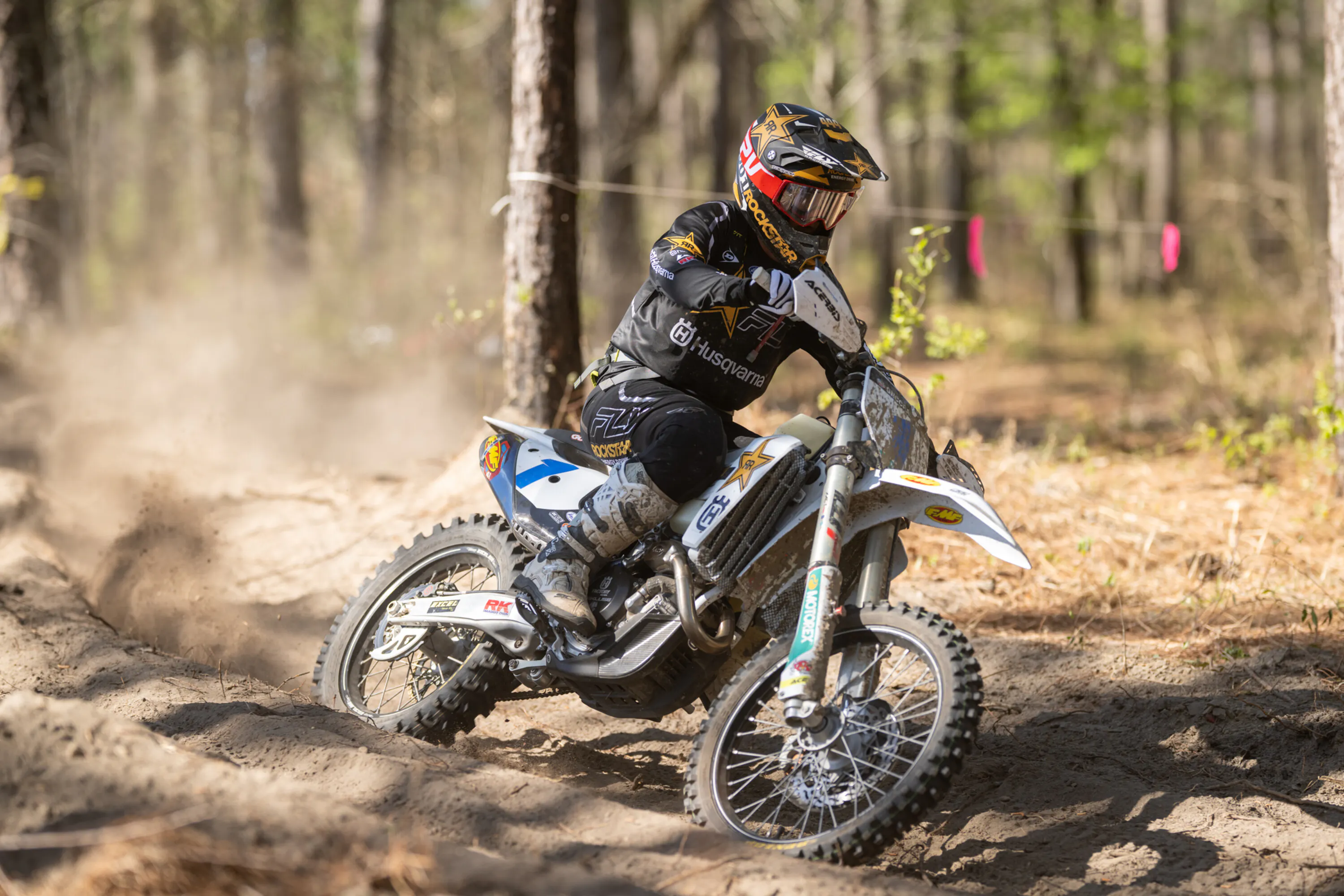 Korie Steede Scores Third-Place Finish in WXC at Camp Coker Bullet GNCC