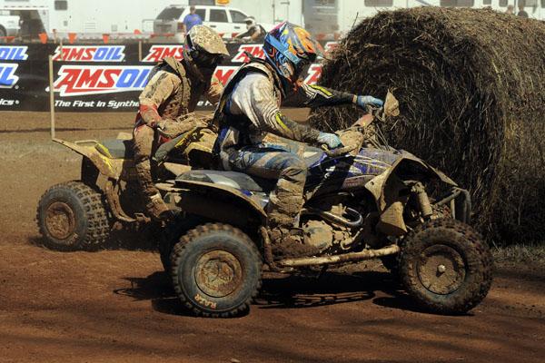 Borich and Fowler battled all afternoon for the win 