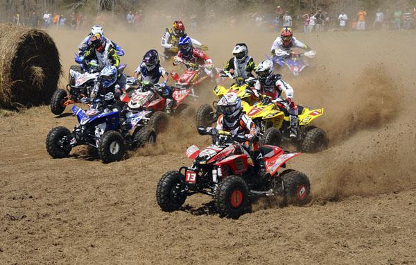 Henthorn grabbed the Team Woodhood/DeRisi Racing Holeshot Award