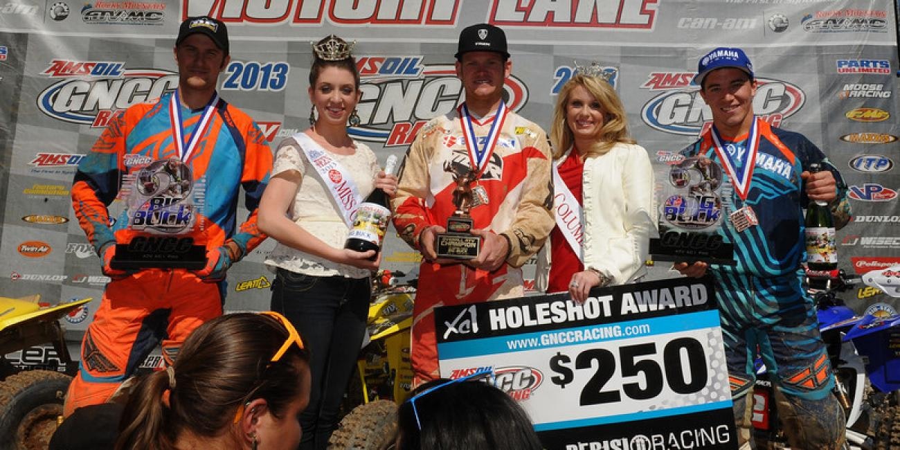 Borich Secures Last Minute Victory at VP Racing Fuels Big Buck GNCC