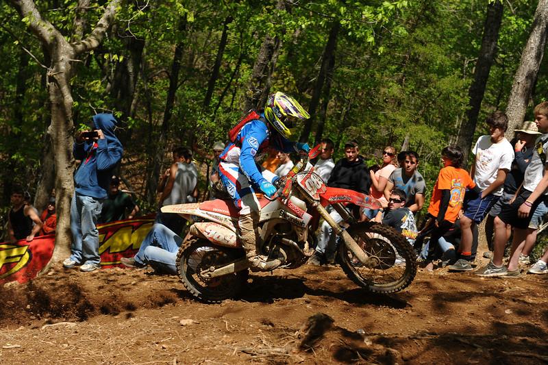 DuVall finished atop the podium with 3rd place 