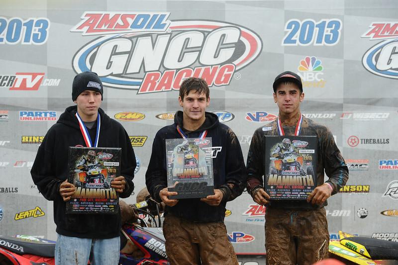 (left) Patrick McGuire, (center) Randy Hamilton, (right) Landon Wolfe 