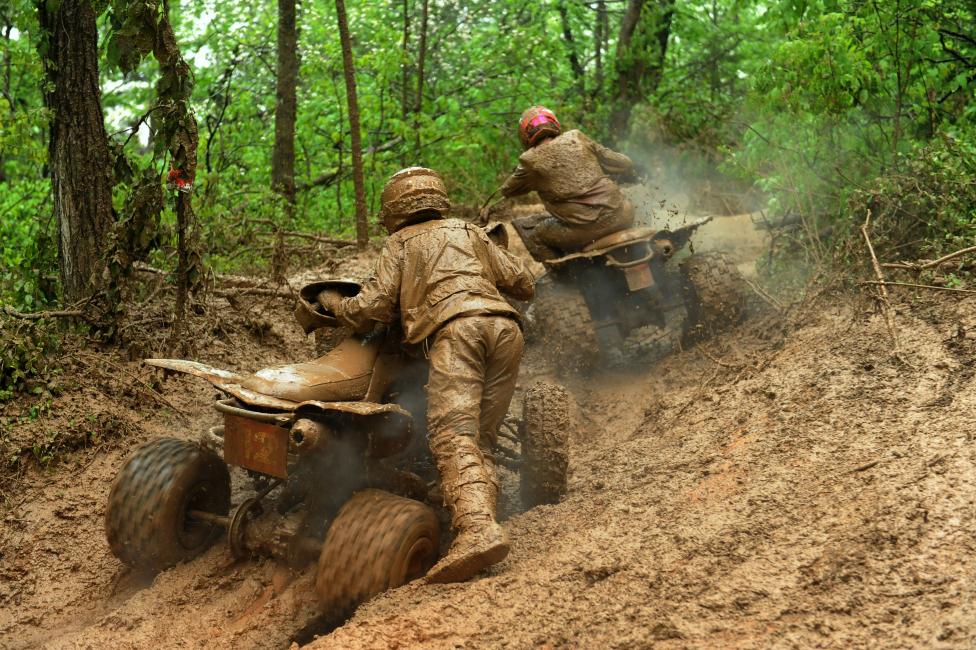 Pickens did everything he could to keep Kiser from leaving his sights on this hill