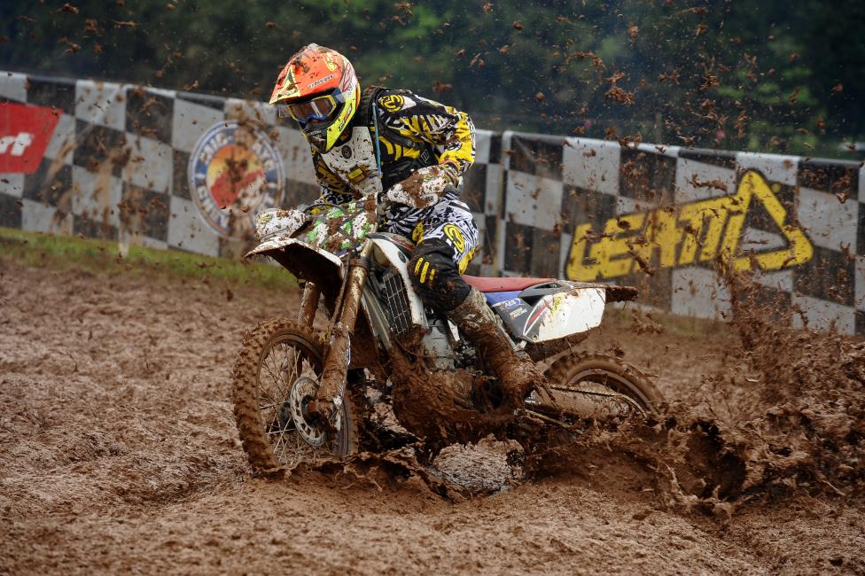 A little extra concentration was needed for the start 