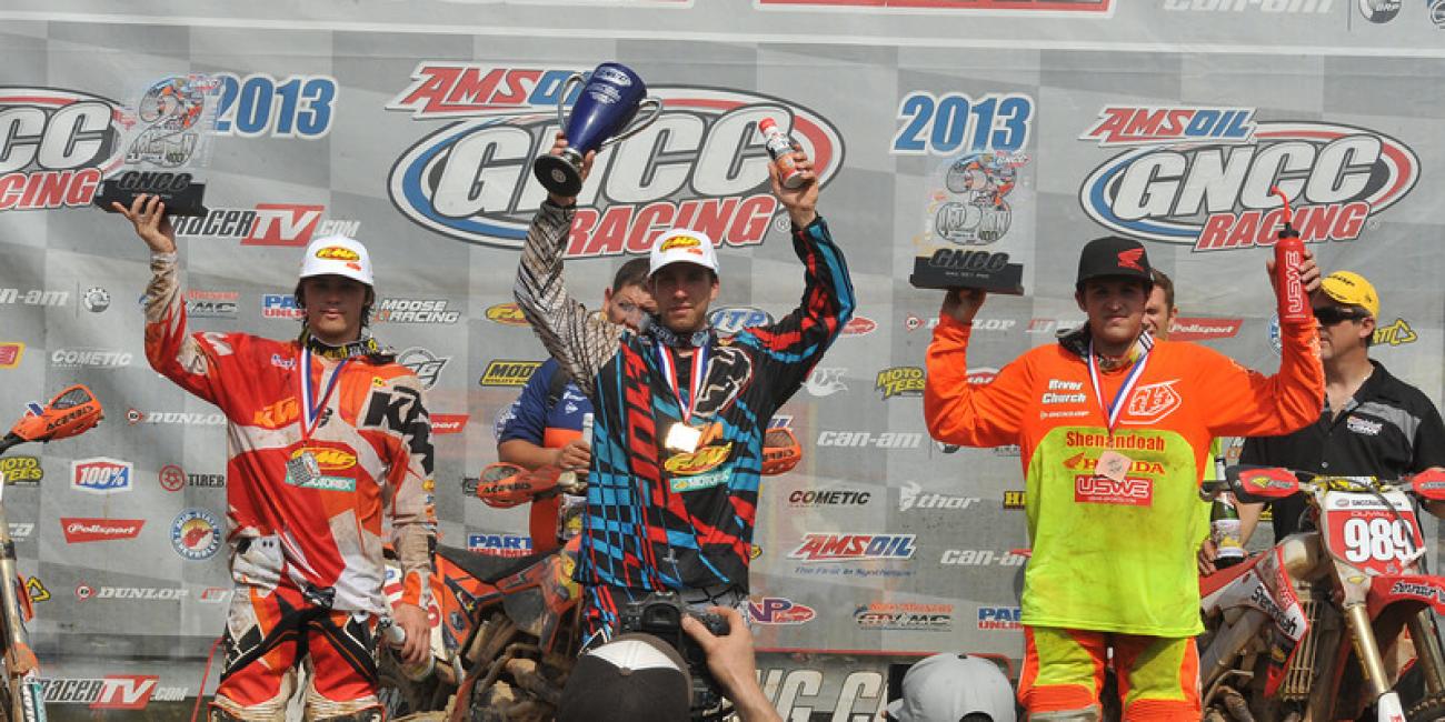 Mullins Takes the Win at Dunlop Limestone 100 GNCC
