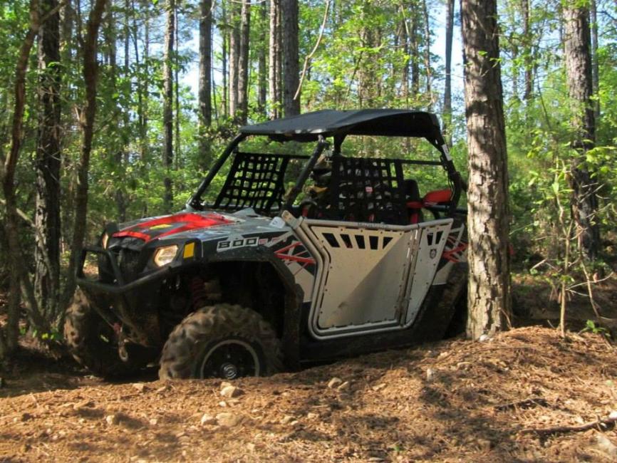 Ellen had a blast in her first UTV race at Big Buck