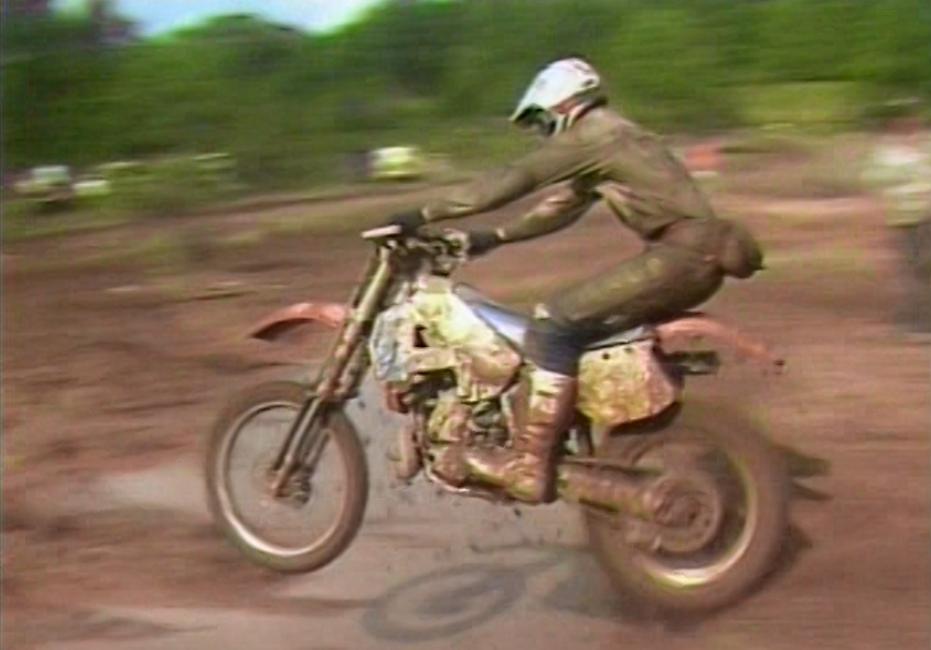 Current GNCC Sweep Rider Tommy Harris at the 1990 Blackwater 100