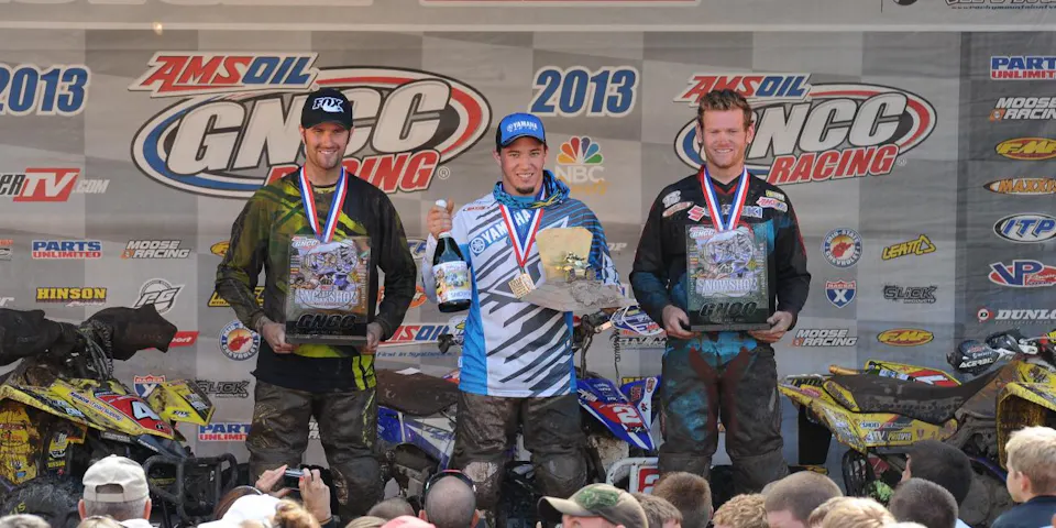 Fowler Captures AMSOIL Snowshoe GNCC Victory in West Virginia